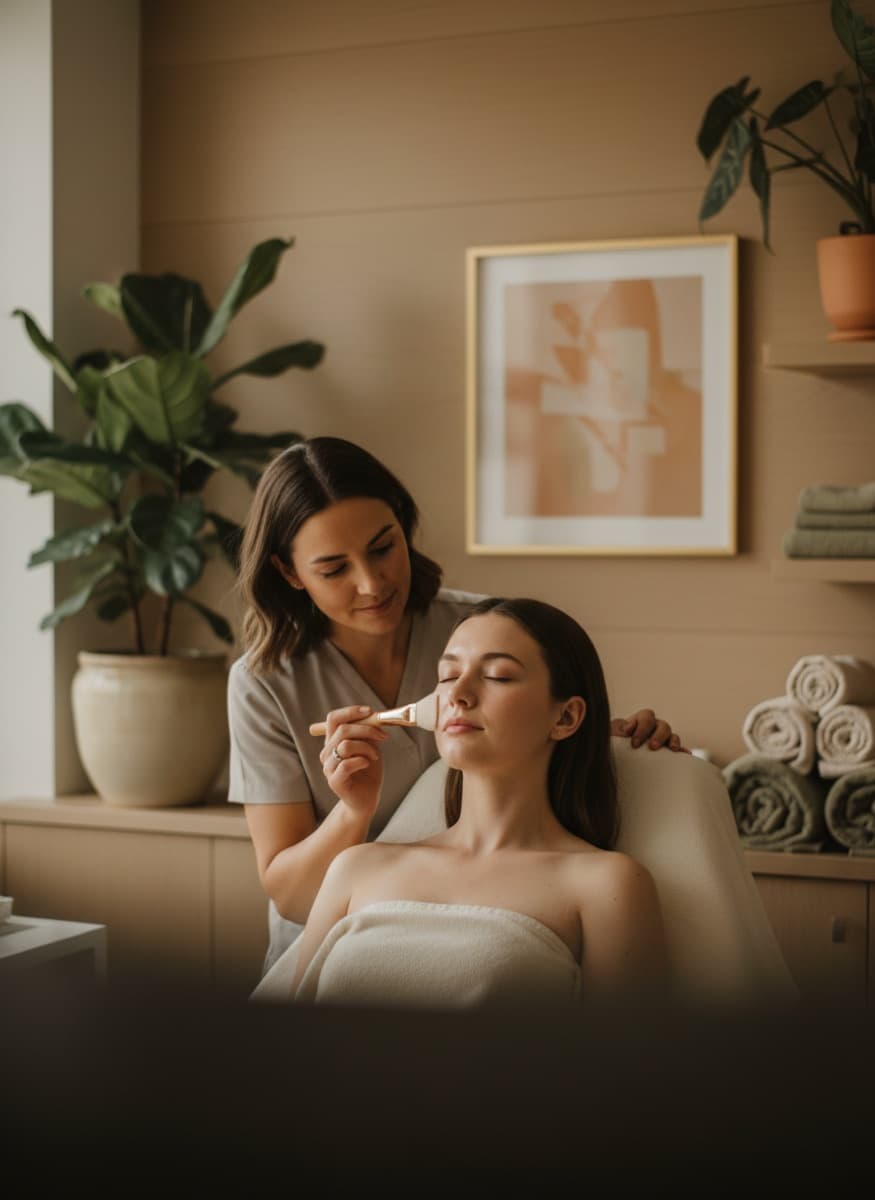 Acne chemical peel at Nuvera Aesthetics and Wellness in Raleigh