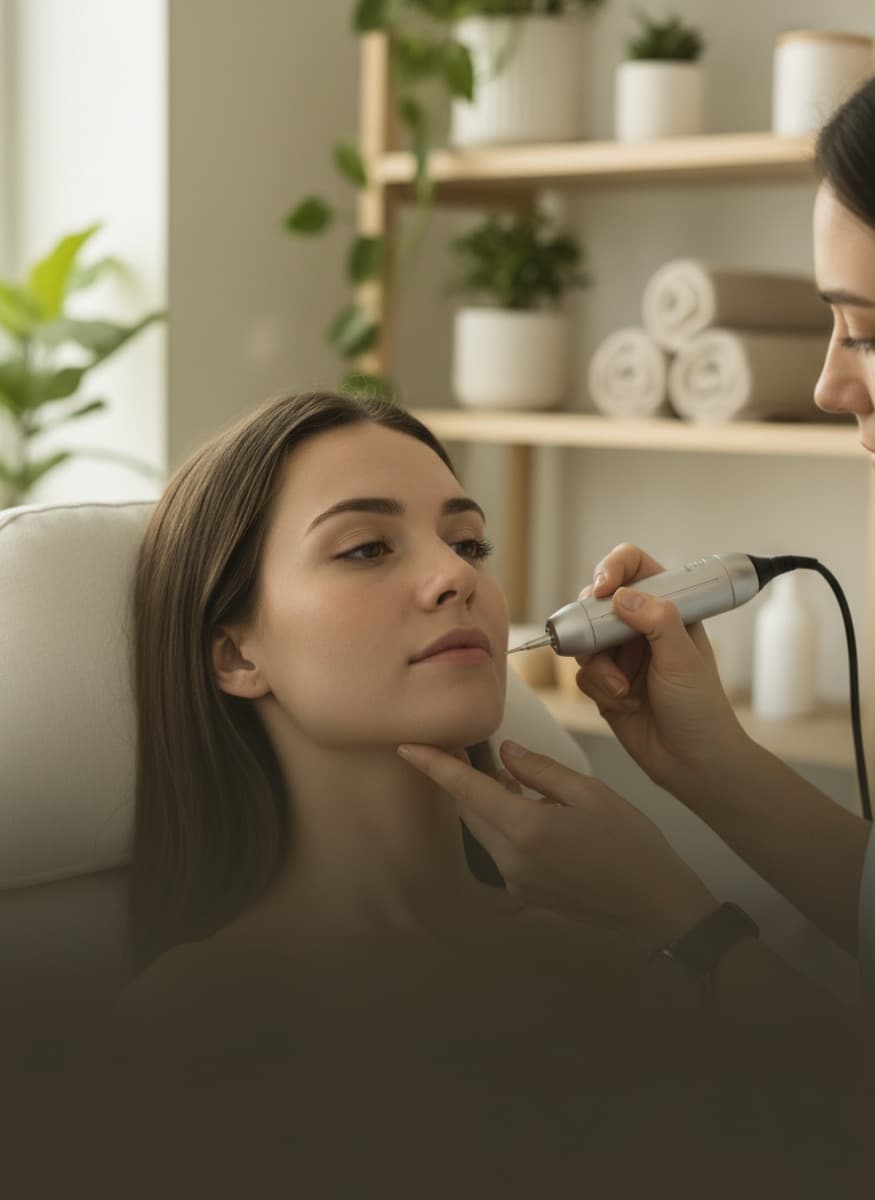 Acne scar therapy at Nuvera Aesthetics and Wellness in Raleigh