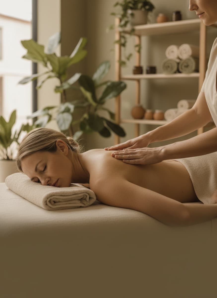 Back facial at Nuvera Aesthetics and Wellness in Raleigh