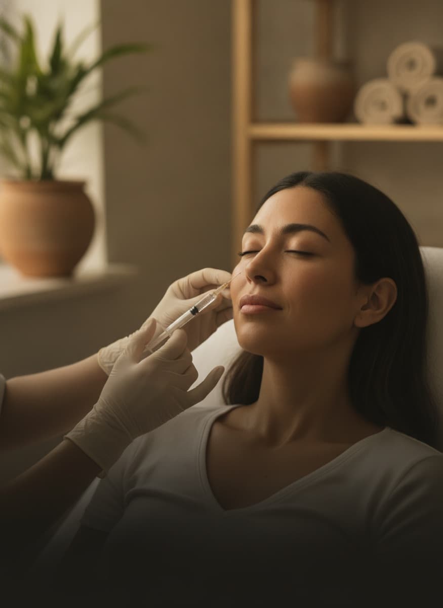 Dermal filler treatment at Nuvera Aesthetics and Wellness in Raleigh