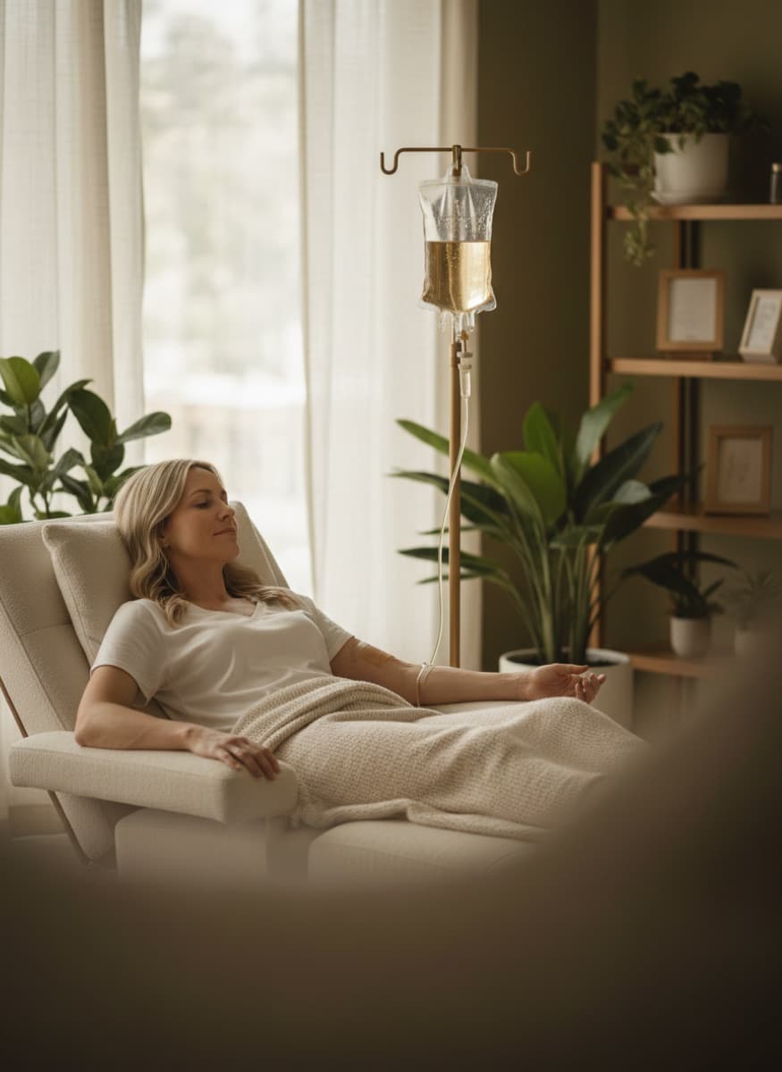 Energy Boost IV therapy at Nuvera Aesthetics and Wellness in Raleigh