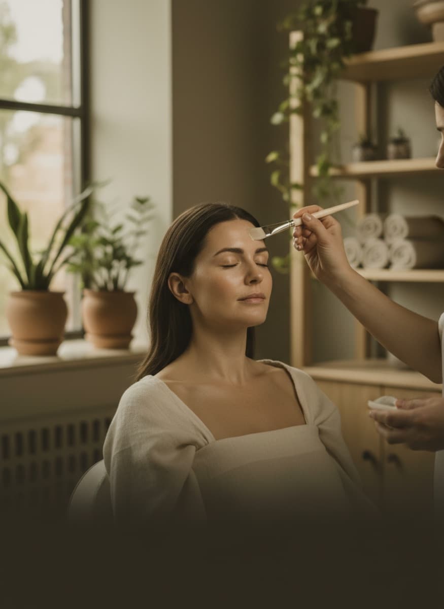 Light chemical peel at Nuvera Aesthetics and Wellness in Raleigh