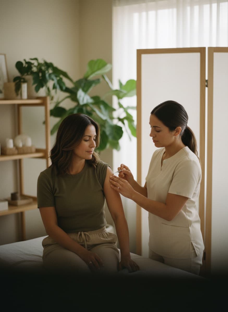 MIC lipotropic injection at Nuvera Aesthetics and Wellness in Raleigh
