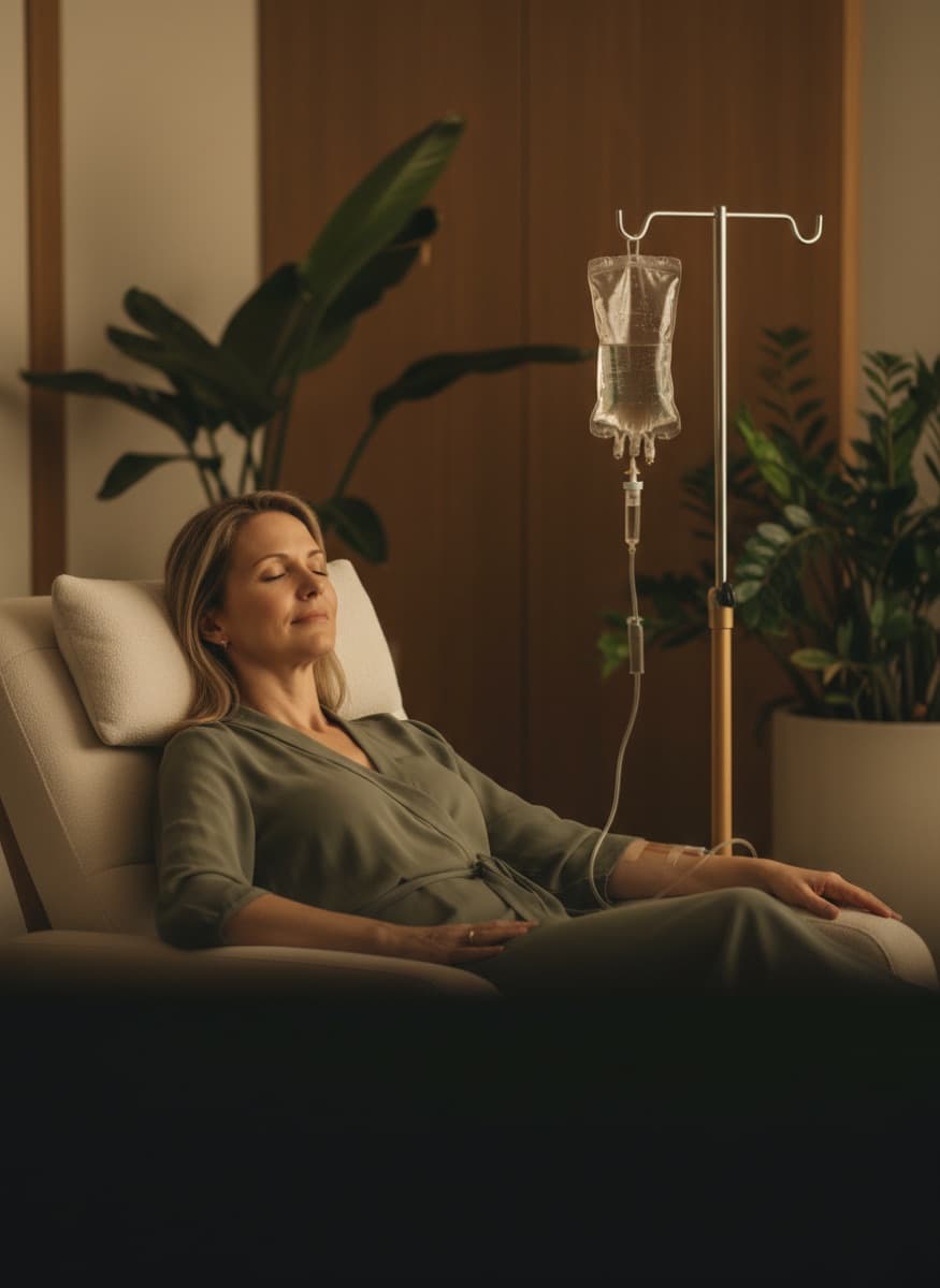 Migraine Relief IV therapy at Nuvera Aesthetics and Wellness in Raleigh