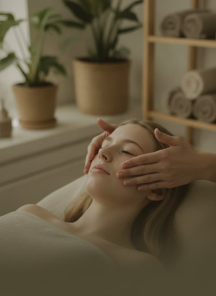 Teen facial at Nuvera Aesthetics and Wellness in Raleigh